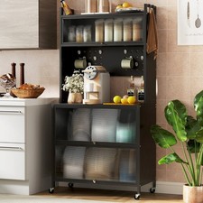 Costway 3 Door Black