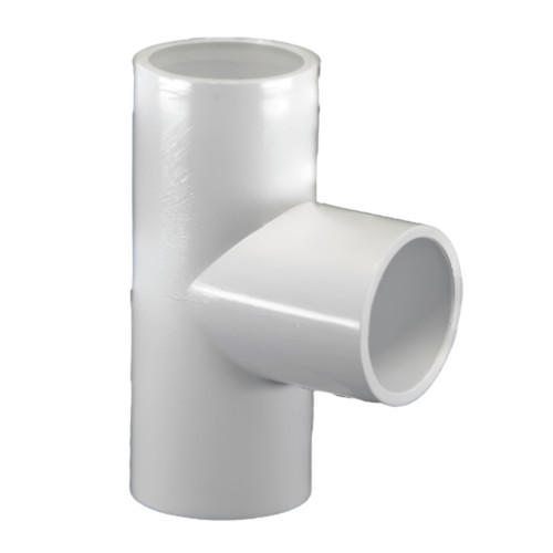 Solvent waste overflow - waste, tee