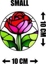 Decorative Rose Stained glass