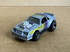 Matchbox Superfast Ford Mustang GT Fox Body, No 74, Die Cast, Silver, Rare.