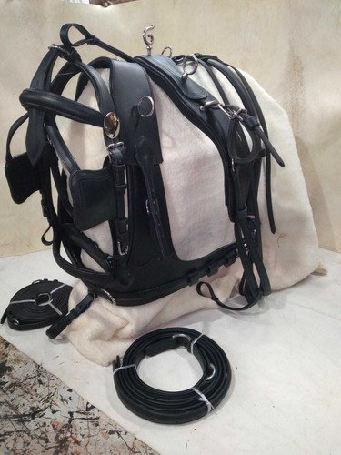 Designer black leather driving - black,