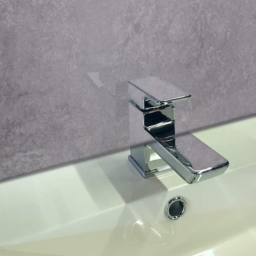 Grey concrete shower panels - panels, 1m