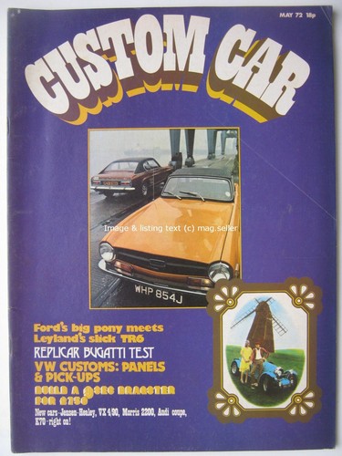 Custom car may 1972 - custom, capri