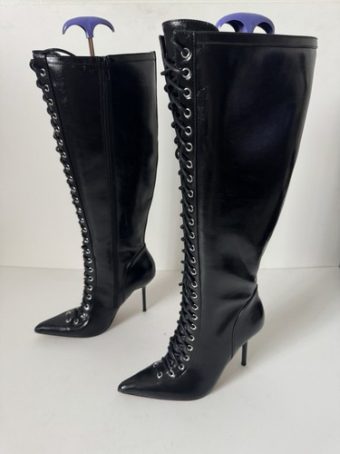 Schuh domino laced stiletto - schuh,