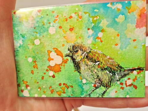 Aceo original not - not, print