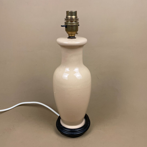 Antique oriental ceramic lamp - oriental,