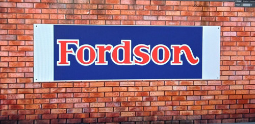 Fordson tractor banner retro - tractor,