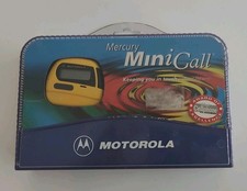 Motorola Echo Mercury Minicall Pager. Mercury. Boxed and complete. Working.