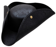 Distressed Faux Leather Pirate