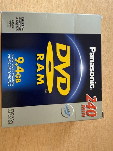 Panasonic 240min dvd ram - panasonic,
