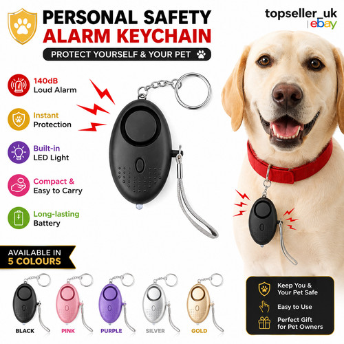 140db personal safety alarm - personal,