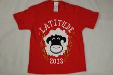 LATITUDE FESTIVAL 2013 SHEEP LINE UP YOUTH T SHIRT NEW OFFICIAL KRAFTWERK FOALS