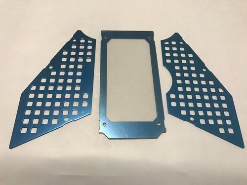 Aluminum front rear windshild - front,