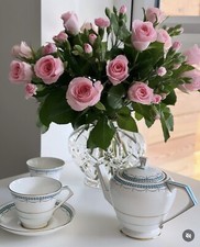 PARAGON Art Deco Turquoise Tea