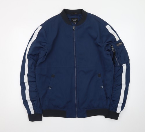 Pull bear men blue - bear, bomber