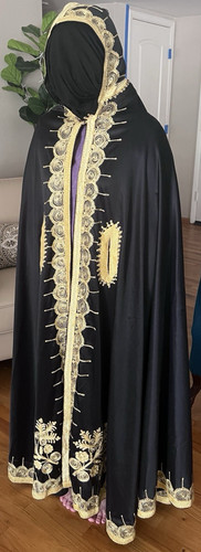 Arabic bisht cloak - arabic, black