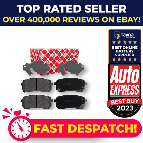 Brake pads set rear 177077 - brake,