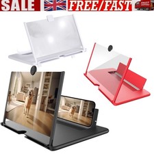 Screen Magnifier Amplifier 3D HD Video and Gaming Phone Projector With Stand