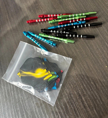 Mixed colour anodised - mixed,