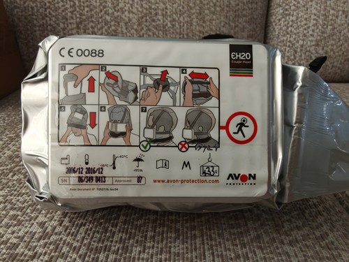 Avon cbrn hood - eh20, emergency