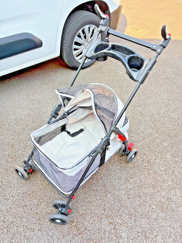 Wheel portable pet stroller - 4-wheel,