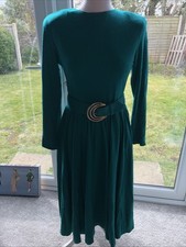 Vintage 80s Emerald Green