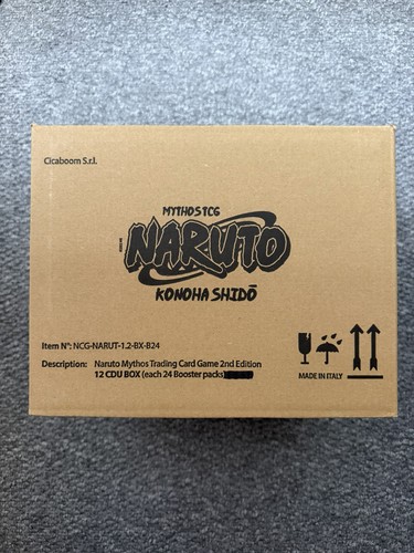 Naruto mythos tcg sealed case - sealed,