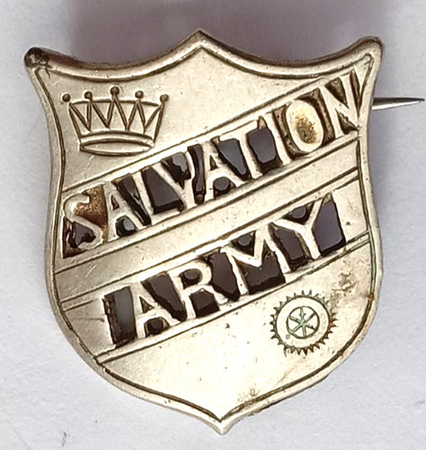 Salvation army vintage metal - army,