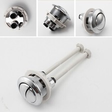 38 48 58mm Sizes Toilet Push Toilet Button Dual Flush Water Saving Chrome
