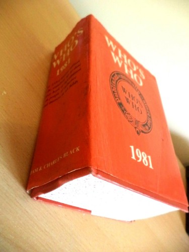 Who 1981 old - who's, antique