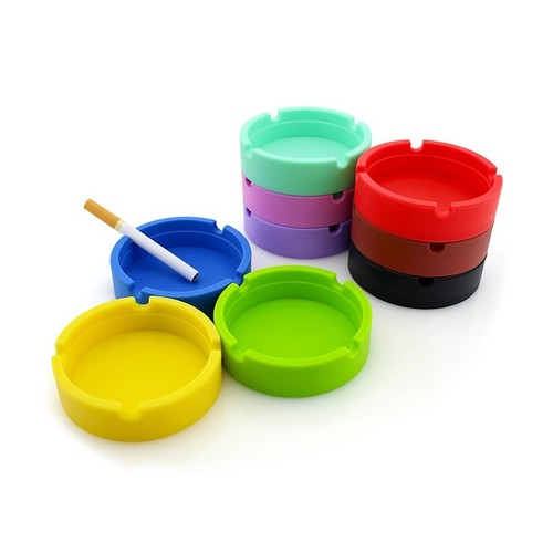 Unbreakable silicone ashtray - unbreakable,