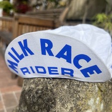 Milk race rider cycling cap - milk,