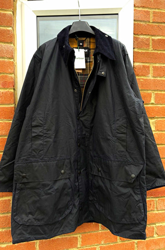 Barbour border black - border,