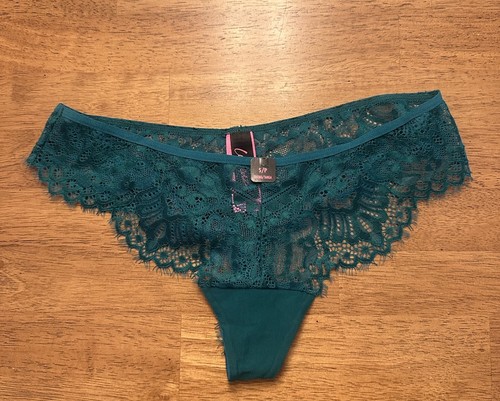 Senza green lacey thong - la,