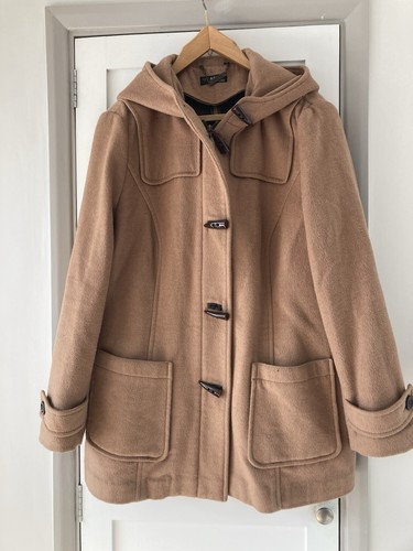 Wool mix duffle coat - mix, by