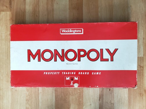 Vintage waddingtons monopoly - vintage,
