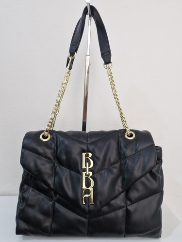 Biba black quilted shoulder - biba,