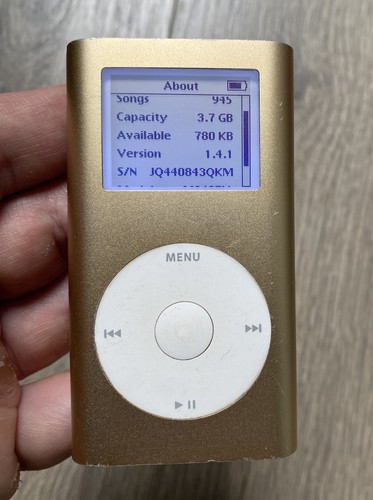 Apple ipod mini gold - apple, 1st