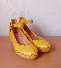 Clarks Originals FREESPIRIT womens leather wedge heel shoes UK 6 NEW 