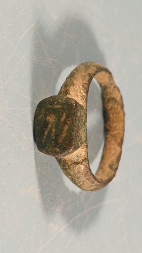 Roman ring with - ring,