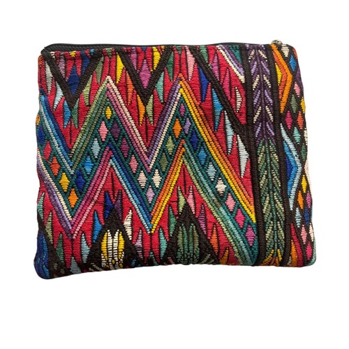 Handmade upcycled makeup bag - handmade,