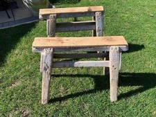 Pair vintage wooden - vintage,