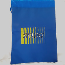 Vintage 70s 80s Speedo Swimming & Pool Bag Waterproof Drawstring Bag Unused NEW