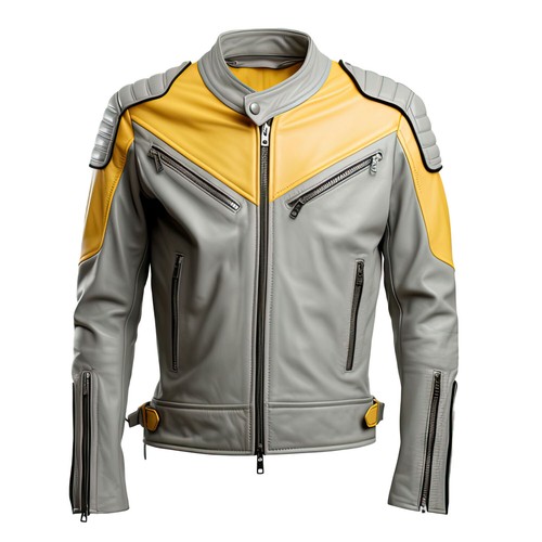 Men grey mustard sheepskin - grey,