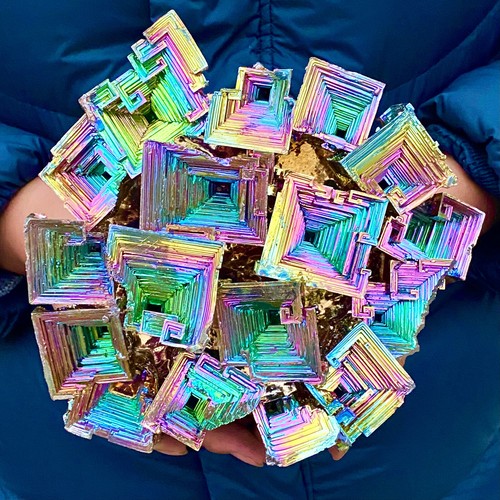 9lb rainbow bismuth ore - 9.9lb,