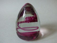 ITALIAN ART GLASS PINK CONE SEA ANEMONE CORAL BUBBLE PAPERWEIGHT #26 FREE UK P+P