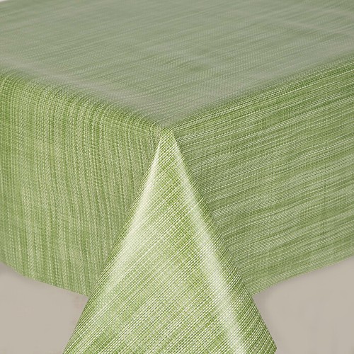 Hessian look sage green - sage, pvc