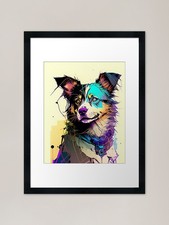 Australian Shepherd Framed Art
