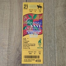 Atlanta 1996 Olympics Ticket -