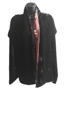 Green velvet contrast floral